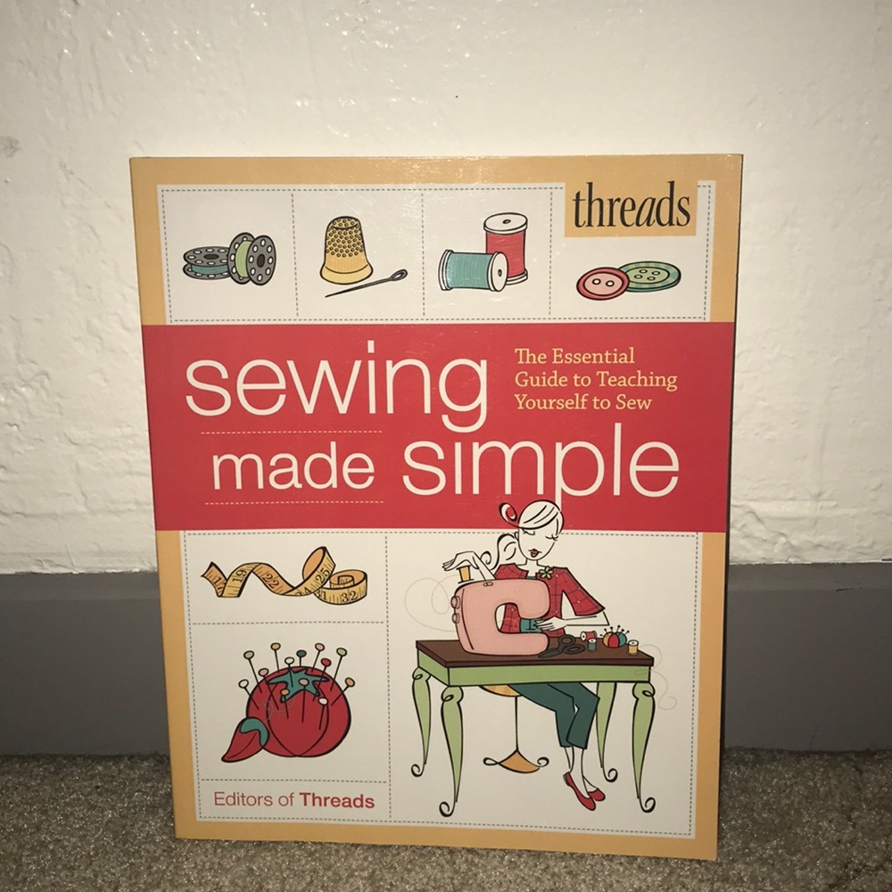 sewing made simple - book by threads company
